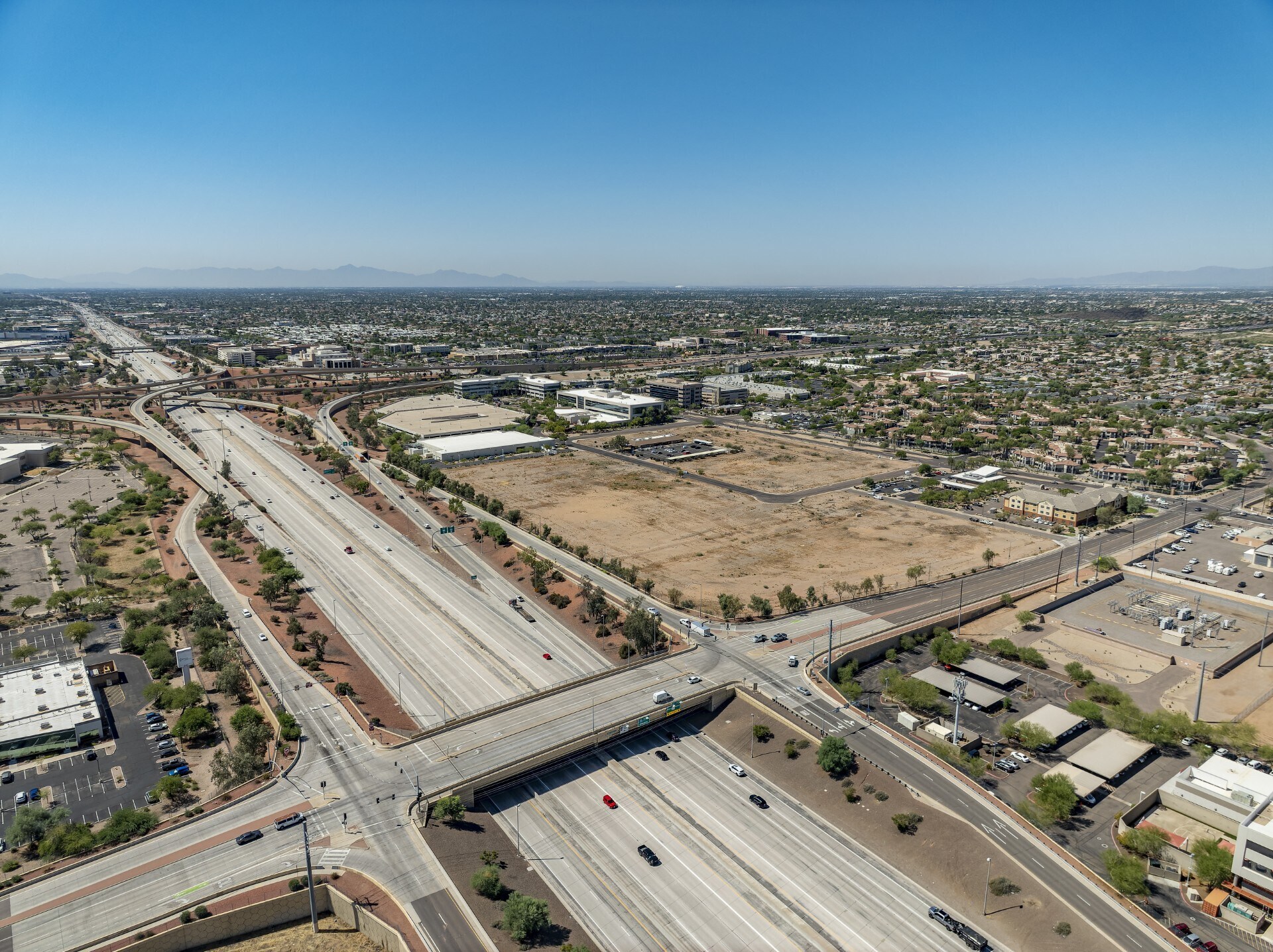 27th Ave & Rose Garden Ln, Phoenix, AZ for lease Aerial- Image 1 of 4
