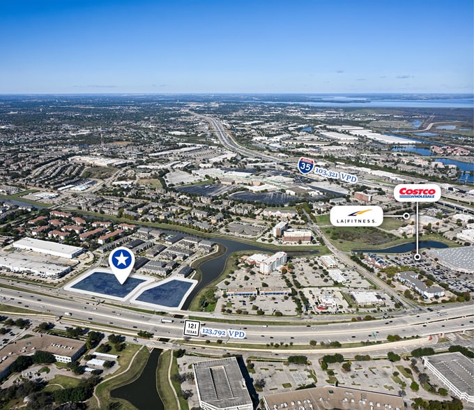 S.H. 121, Lewisville, TX for sale - Aerial - Image 2 of 3