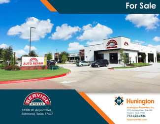 Plus de détails pour 18300 W Airport Blvd, Richmond, TX - Vente au détail à vendre