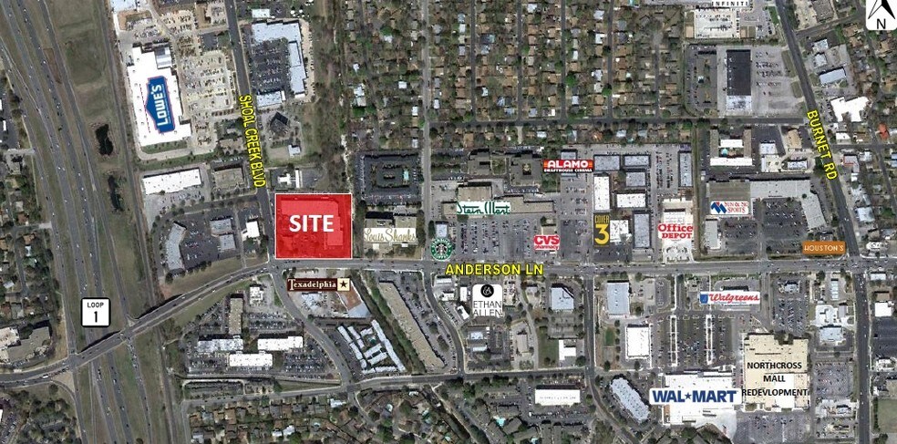 3010 W Anderson Ln W, Austin, TX à louer - Aérien - Image 2 de 3