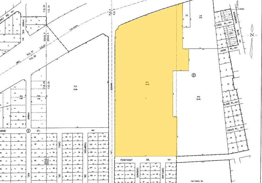 828-836 Sunrise Hwy, Bay Shore, NY à vendre - Plan cadastral - Image 1 de 1