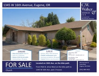 More details for 1345 W 16th Ave, Eugene, OR - Specialty for Sale