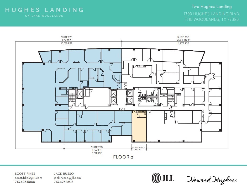 1790 Hughes Landing Blvd, The Woodlands, TX for lease Floor Plan- Image 1 of 1