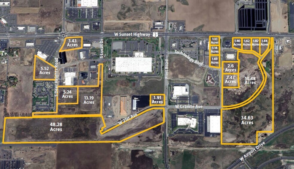 1515 S Technology Rd, Spokane, WA for sale - Aerial - Image 1 of 1