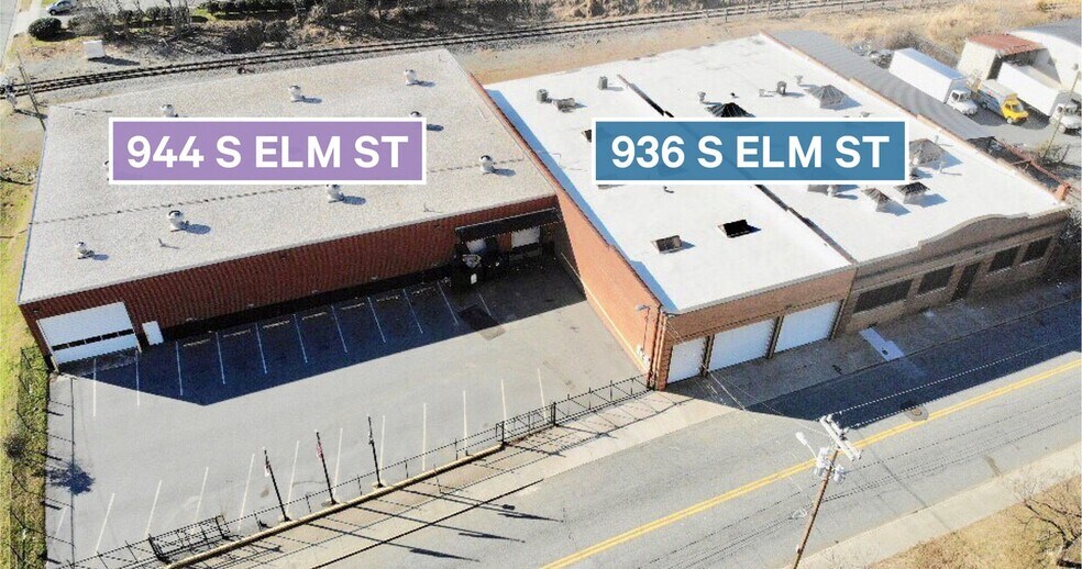 936 S Elm St, Greensboro, NC à louer - Photo du bâtiment - Image 3 de 8