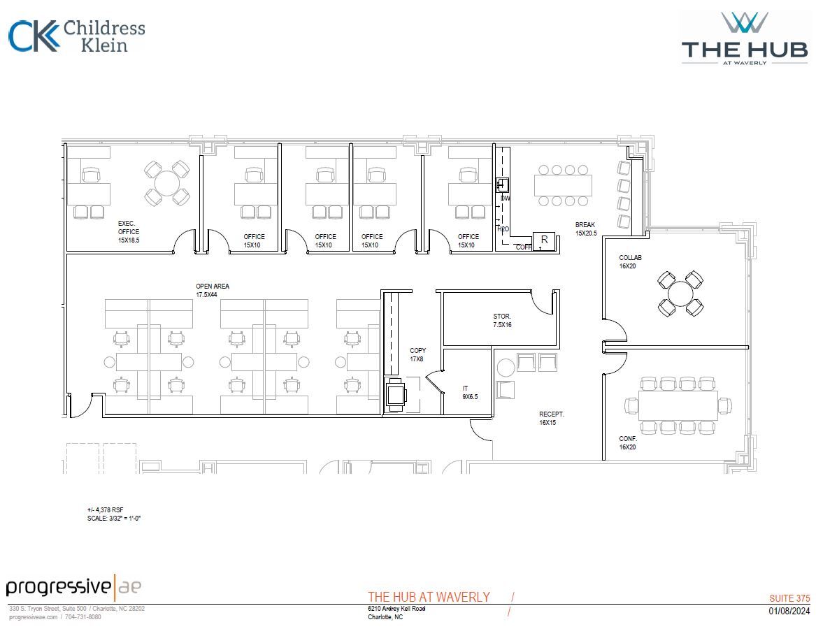 6210 Ardrey Kell Rd, Charlotte, NC à louer Plan d  tage- Image 1 de 1