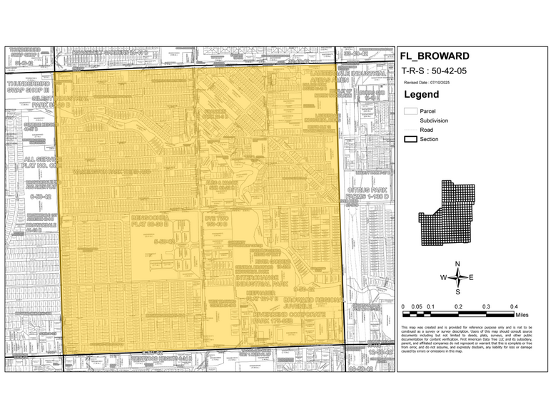 2731 Broward Blvd, Fort Lauderdale, FL à louer - Plan cadastral - Image 2 de 27