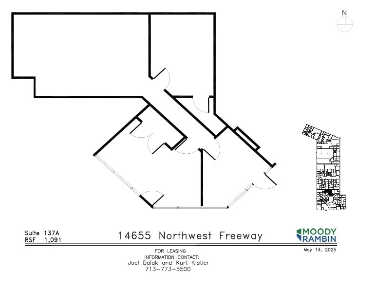14655 Northwest Fwy, Houston, TX for lease Floor Plan- Image 1 of 1