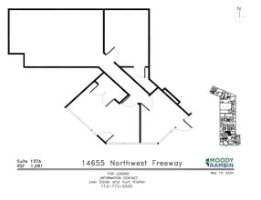 14655 Northwest Fwy, Houston, TX for lease Floor Plan- Image 1 of 1