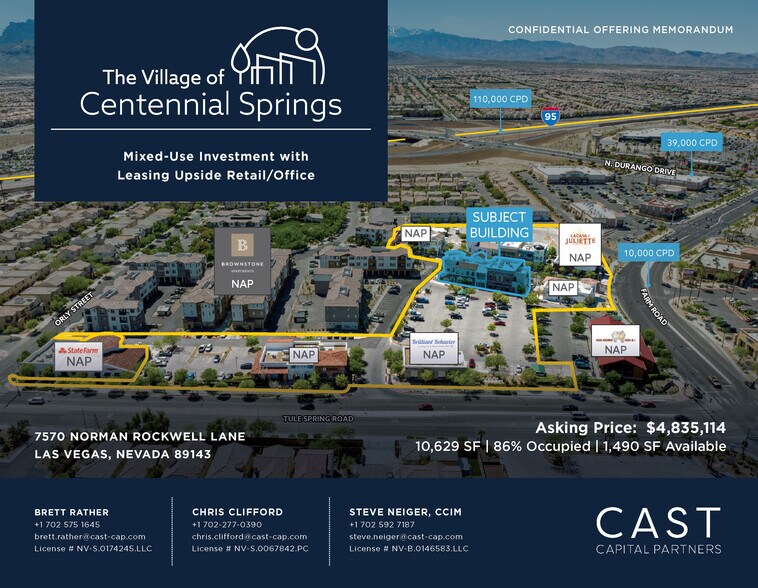 7570 Norman Rockwell Ln, Las Vegas, NV for sale - Building Photo - Image 2 of 18