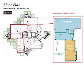 355 Portage Av, Winnipeg, MB for lease Floor Plan- Image 1 of 1