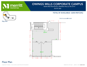 10045 Red Run Blvd, Owings Mills, MD for lease Floor Plan- Image 1 of 1