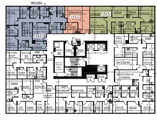 3838 California St, San Francisco, CA for lease Floor Plan- Image 1 of 1
