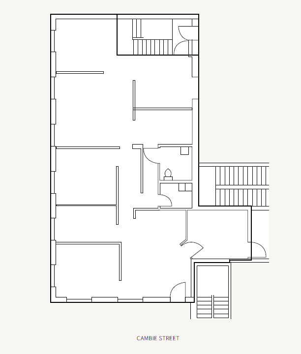 1003 Cambie St, Vancouver, BC for lease Floor Plan- Image 1 of 1