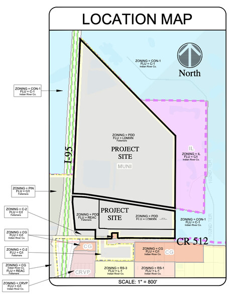 10750 CR 512 Rd, Sebastian, FL 32958, Sebastian, FL à vendre - Plan de site - Image 3 de 6