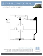 6301 Ivy Ln, Greenbelt, MD for lease Floor Plan- Image 2 of 3