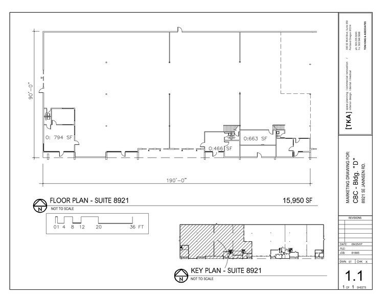 8825 SE Jannsen Rd, Clackamas, OR à louer - Plan de site - Image 1 de 19