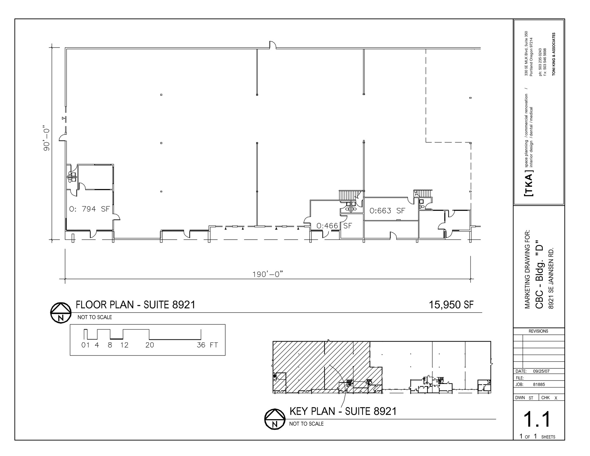 8825 SE Jannsen Rd, Clackamas, OR à louer Plan de site- Image 1 de 20