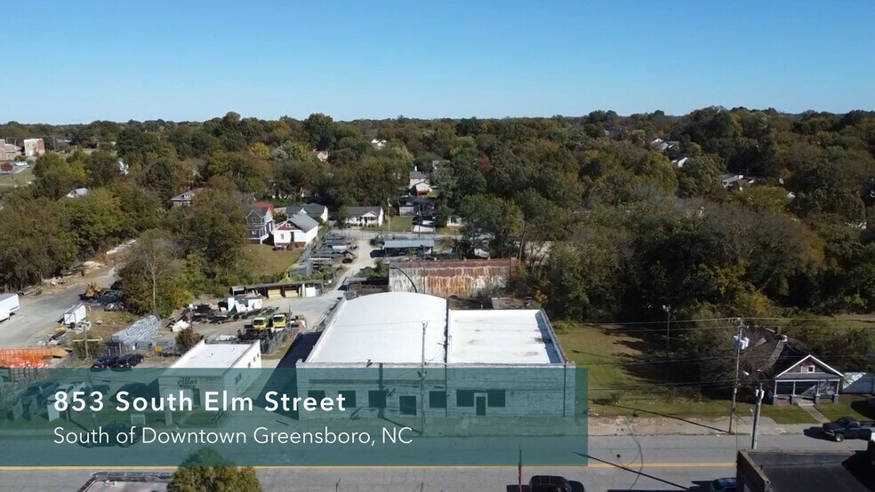 853 S Elm St, Greensboro, NC à vendre - Vidéo sur l’inscription commerciale - Image 2 de 11