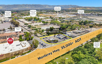 Plus de détails pour 2400-2410 Monterey Hwy, San Jose, CA - Vente au détail à vendre