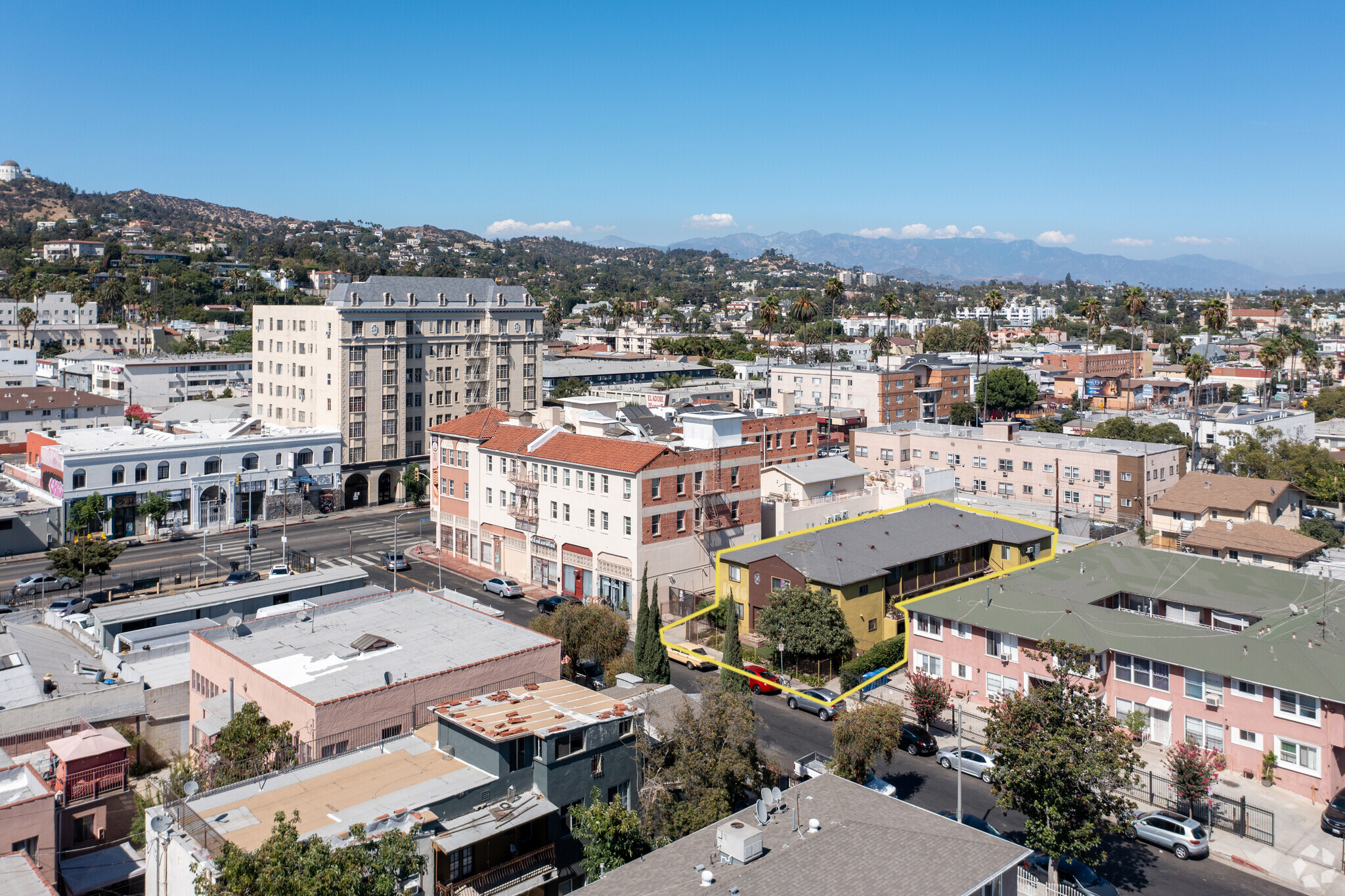 1646 N Harvard Blvd, Los Angeles, CA for sale Aerial- Image 1 of 1