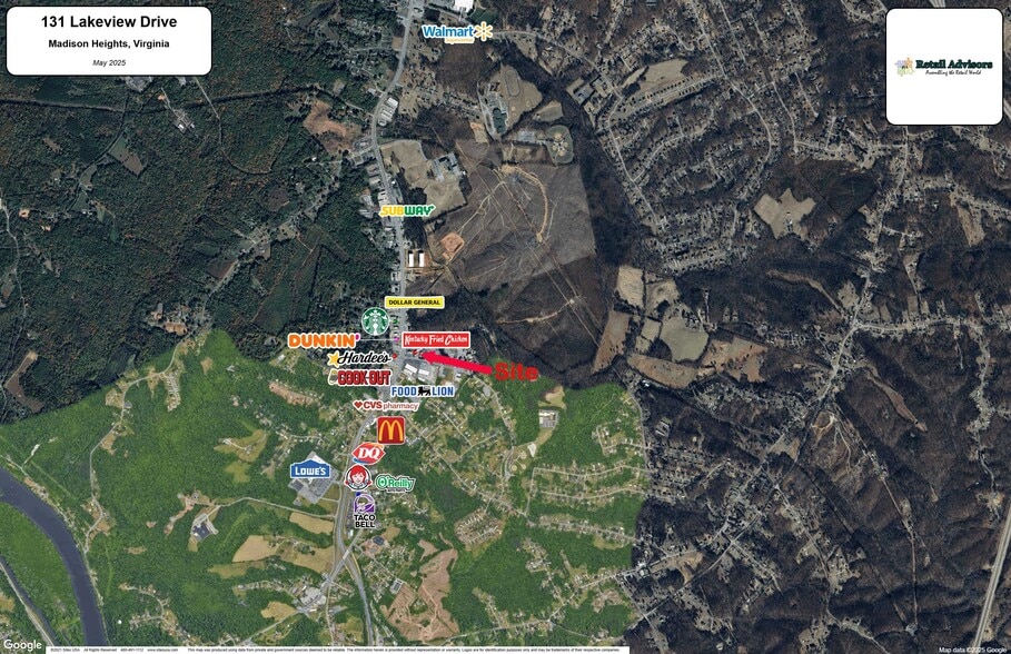 131 Lakeview Dr, Madison Heights, VA for sale - Building Photo - Image 2 of 2