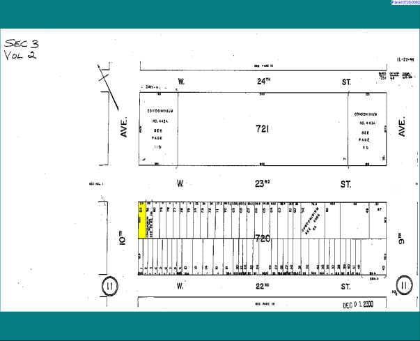 470 W 23rd St, New York, NY à louer - Plan cadastral - Image 2 de 5