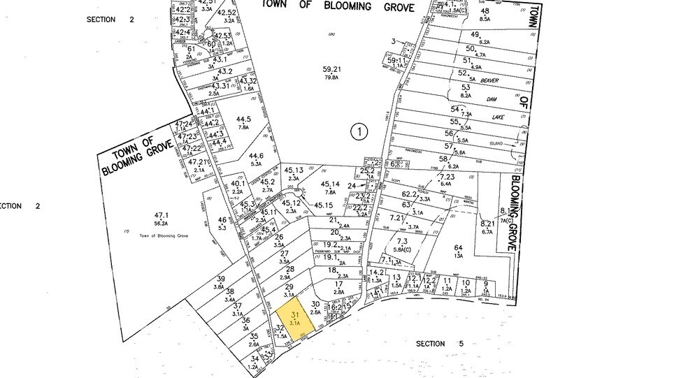 2130 Route 94, Salisbury Mills, NY à vendre - Plan cadastral - Image 2 de 2