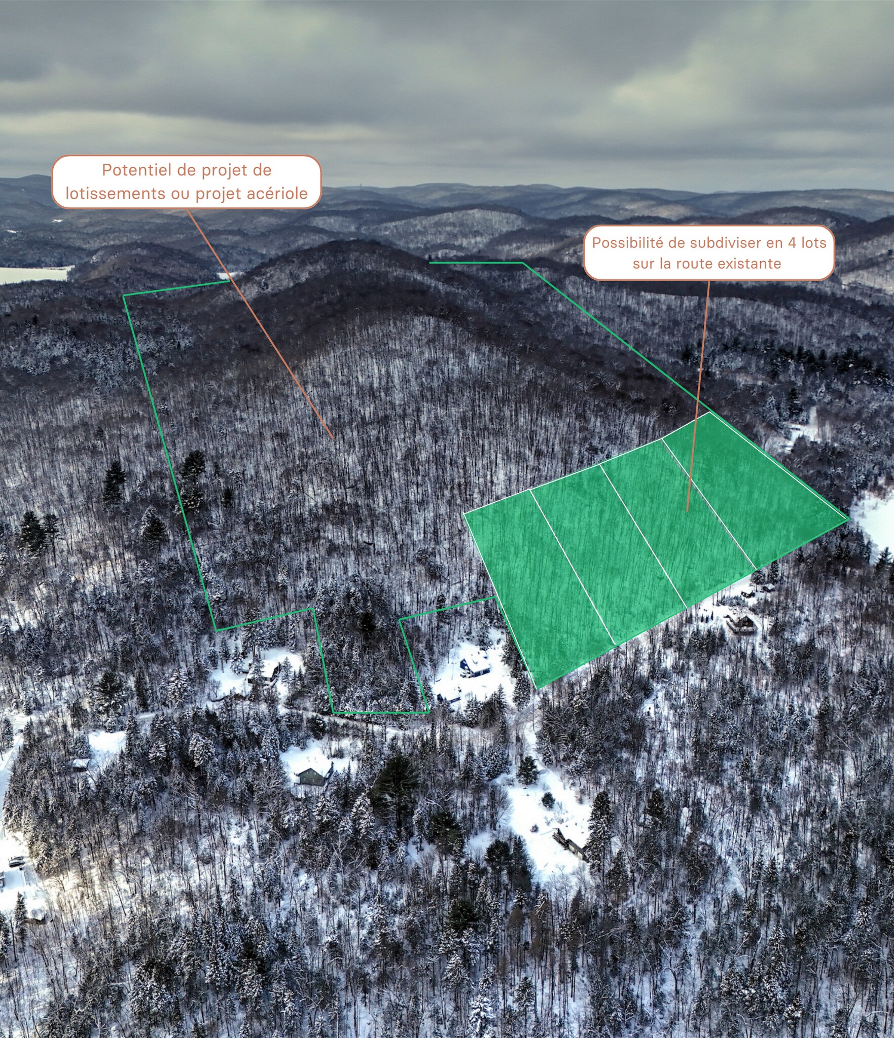 Ch J.-Robin, Saint-adolphe-d'howard, QC à vendre Photo du bâtiment- Image 1 de 5