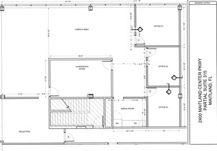 2400 Maitland Center Pky, Maitland, FL à louer Plan de site- Image 1 de 12