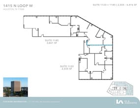 1415 North Loop W, Houston, TX for lease Floor Plan- Image 2 of 3
