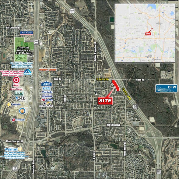 400 E Glade Rd, Euless, TX à vendre - Photo du bâtiment - Image 2 de 9