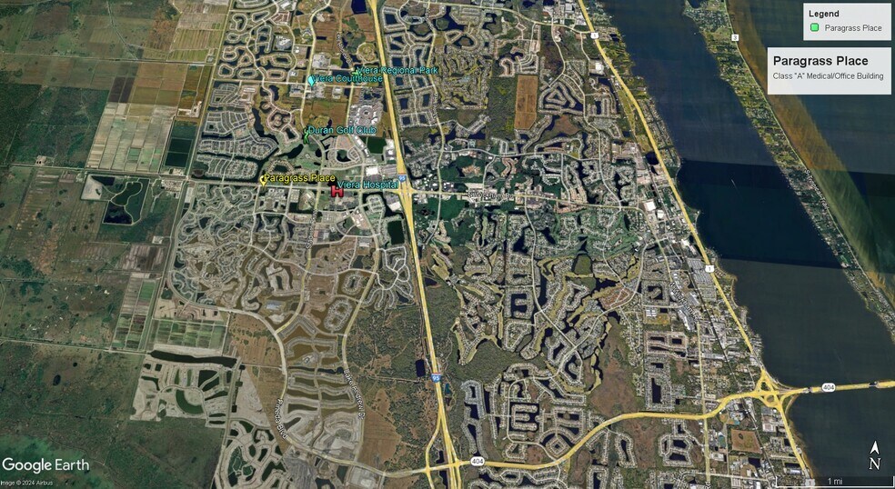 9335 N Wickham Rd, Melbourne, FL à louer - Photo du bâtiment - Image 2 de 2