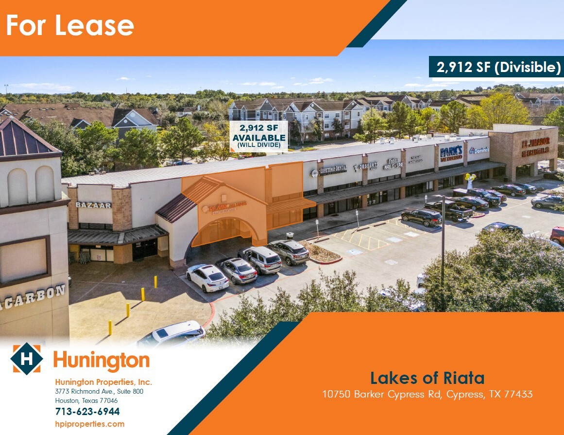 10750 Barker Cypress Rd, Cypress, TX for lease Building Photo- Image 1 of 2