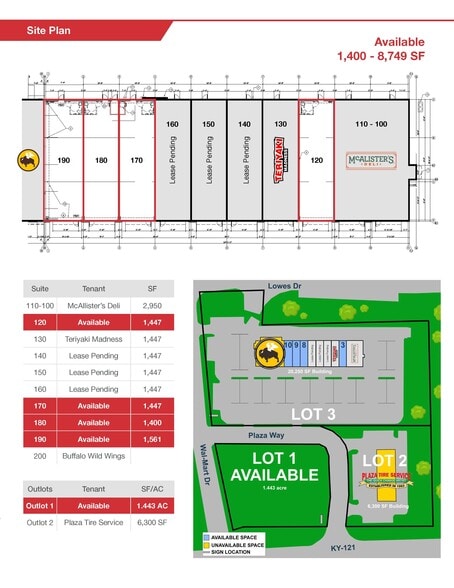 1300 KY-121, Murray, KY for lease - Site Plan - Image 2 of 8