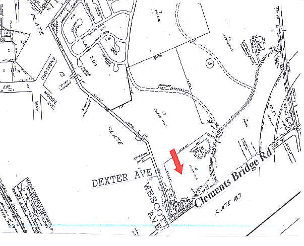 1450 Clements Bridge Rd, Woodbury, NJ à vendre Plan cadastral- Image 1 de 1