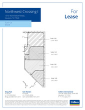 13101 Northwest Fwy, Houston, TX à louer Plan d’étage- Image 1 de 1