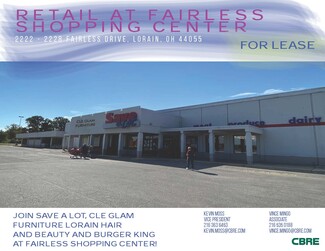 Plus de détails pour 2210-2230 Fairless Dr, Lorain, OH - Vente au détail à louer