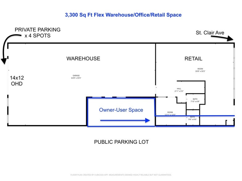 1421 St Clair Ave NE, Cleveland, OH for lease - Building Photo - Image 3 of 3