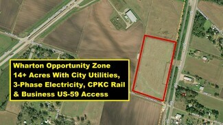 Plus de détails pour Halford Rd, Wharton, TX - Terrain à vendre