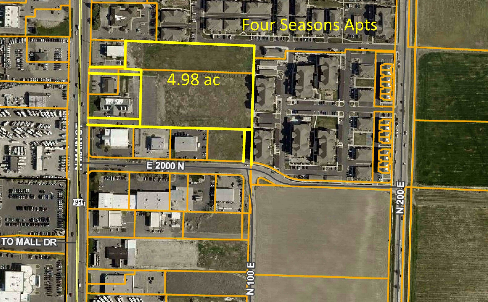 2070 Main Hwy, North Logan, UT à vendre Aérien- Image 1 de 4