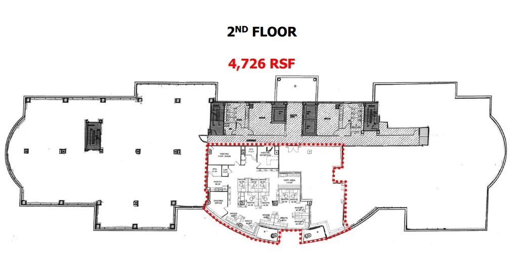 1300 Spring St, Silver Spring, MD à louer Plan d  tage- Image 1 de 3