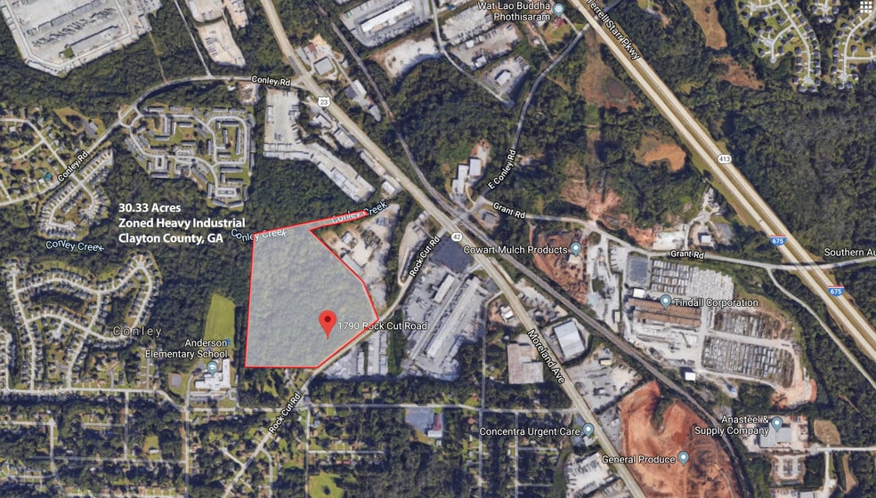 1820 Rock Cut Rd, Conley, GA à louer - Aérien - Image 2 de 3