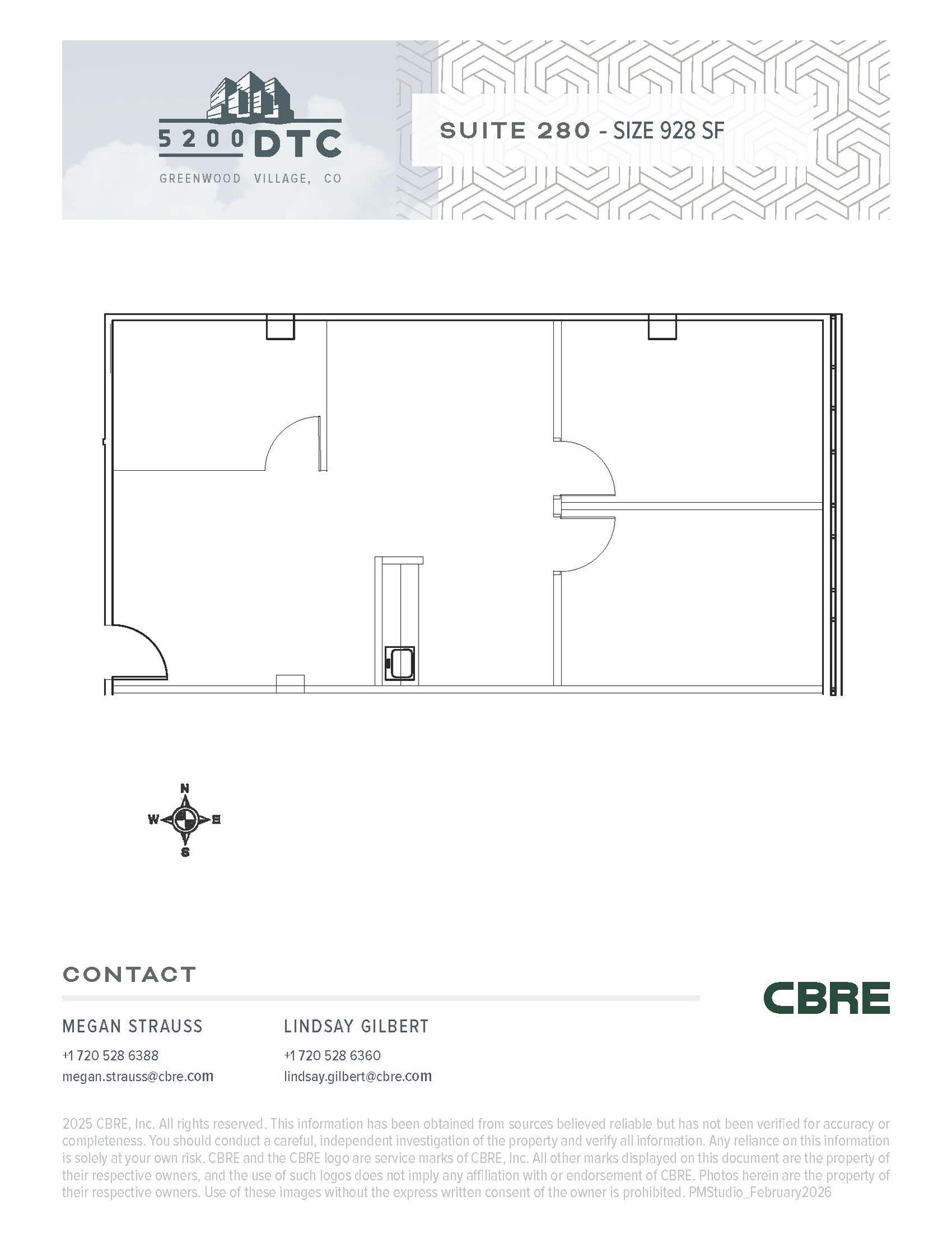 5200 Dtc Pky, Greenwood Village, CO for lease Floor Plan- Image 1 of 1