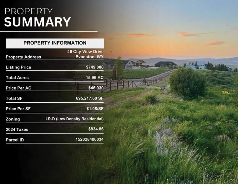 46 City View Dr, Evanston, WY à vendre - Autre - Image 2 de 11