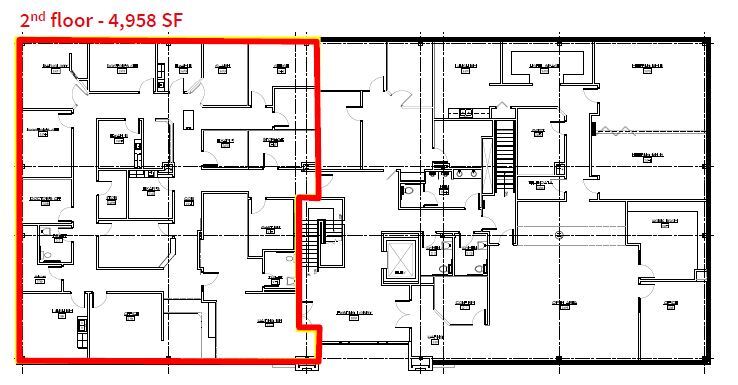 390 Waterloo Blvd, Exton, PA à louer Plan d’étage- Image 1 de 1