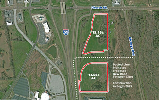 Plus de détails pour I-55 & Church Road – Terrain à vendre, Southaven, MS