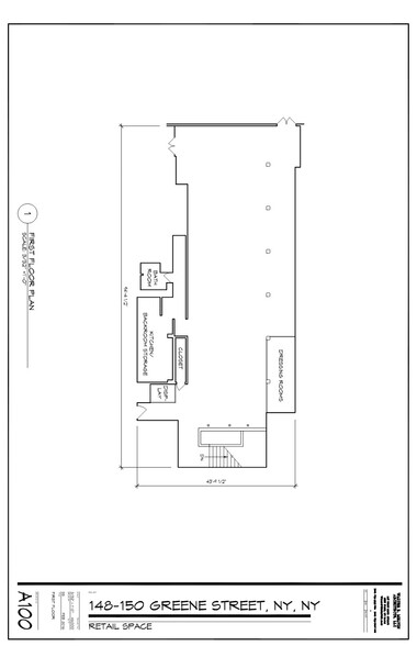 150 Greene St, New York, NY à vendre - Plan de site - Image 1 de 1