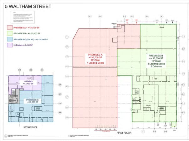 5 Waltham St, Wilmington, MA for lease Site Plan- Image 1 of 10