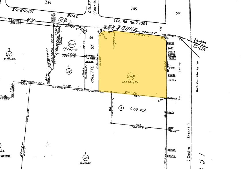 26781 Mission Blvd, Hayward, CA à vendre - Plan cadastral - Image 2 de 6